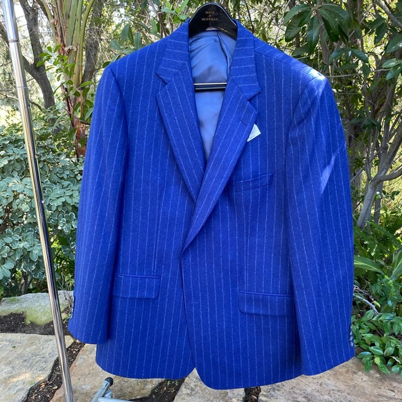 Maus & Hoffman Wool Blazer $895 NWT with small flaw shown circled - Picture 6 of 6